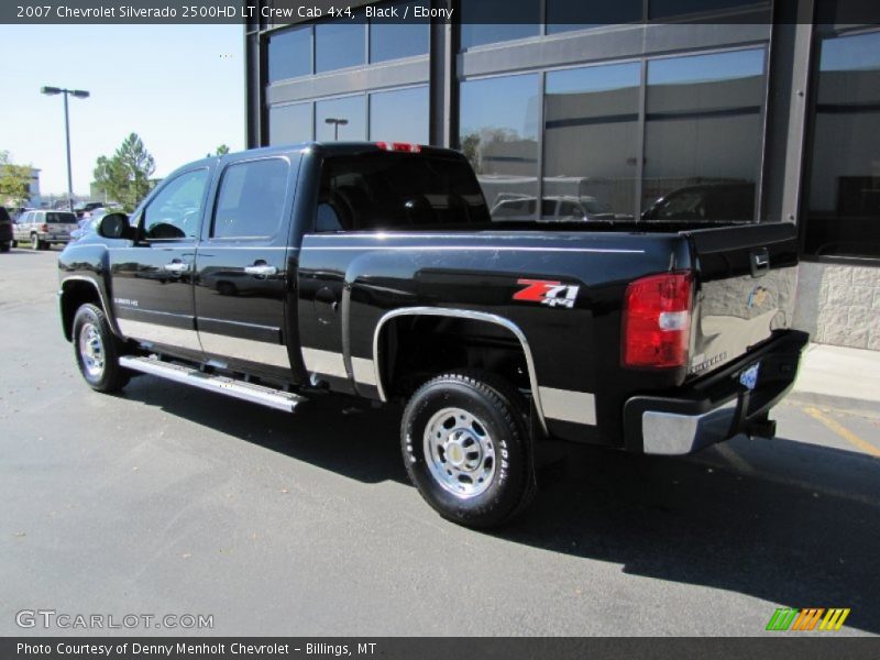 Black / Ebony 2007 Chevrolet Silverado 2500HD LT Crew Cab 4x4