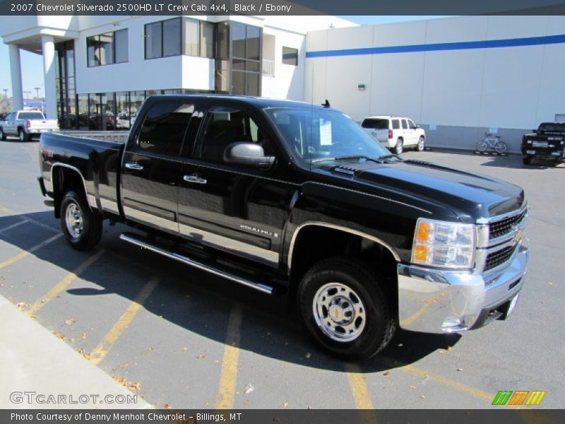 Black / Ebony 2007 Chevrolet Silverado 2500HD LT Crew Cab 4x4