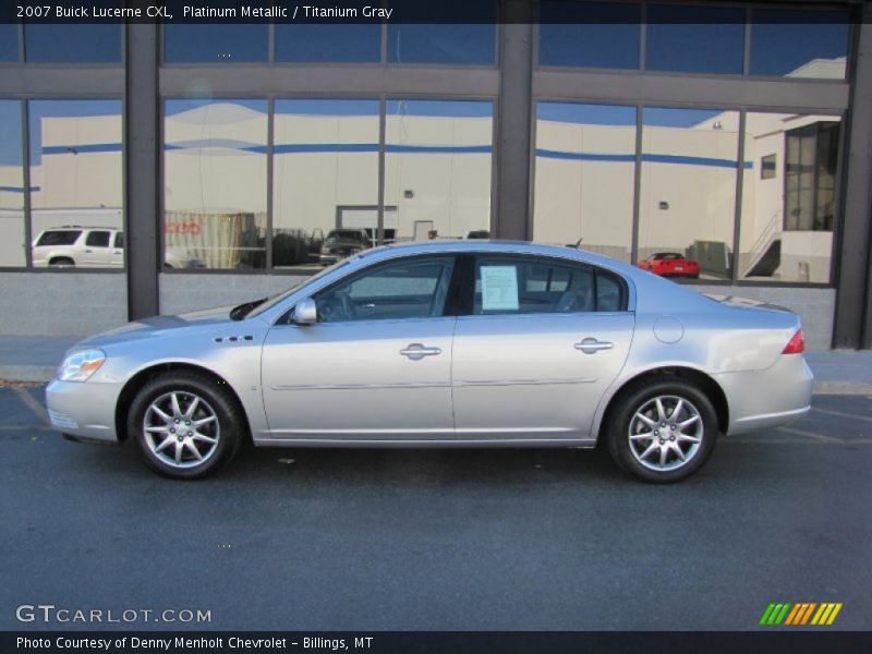 Platinum Metallic / Titanium Gray 2007 Buick Lucerne CXL