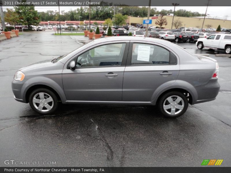 Medium Gray / Charcoal 2011 Chevrolet Aveo LT Sedan