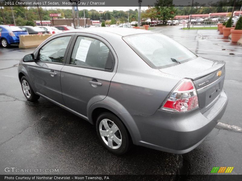 Medium Gray / Charcoal 2011 Chevrolet Aveo LT Sedan