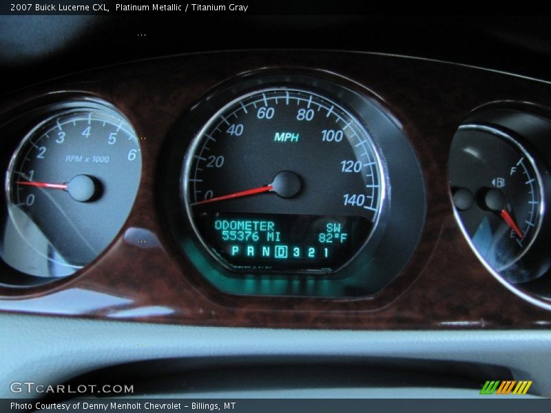Platinum Metallic / Titanium Gray 2007 Buick Lucerne CXL