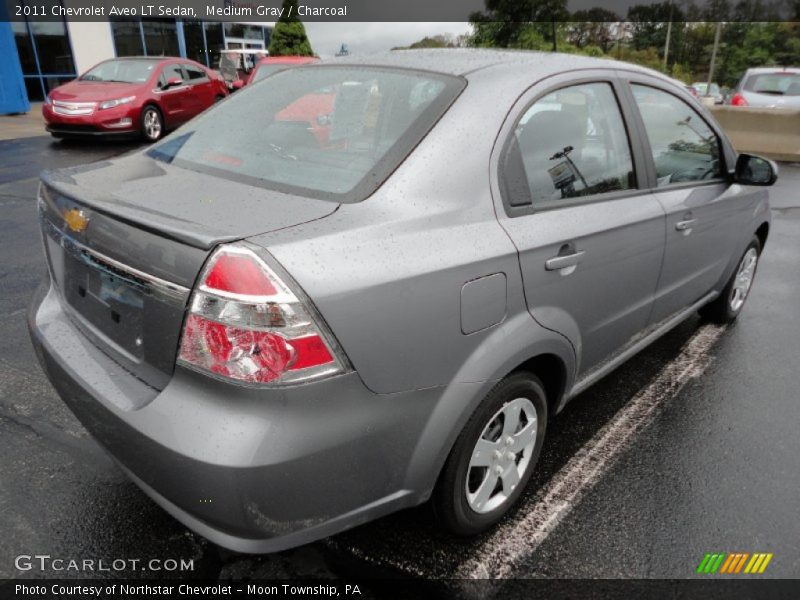 Medium Gray / Charcoal 2011 Chevrolet Aveo LT Sedan