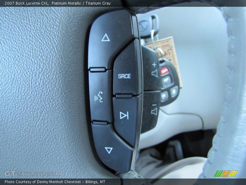 Platinum Metallic / Titanium Gray 2007 Buick Lucerne CXL