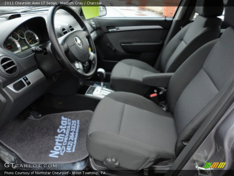 Medium Gray / Charcoal 2011 Chevrolet Aveo LT Sedan