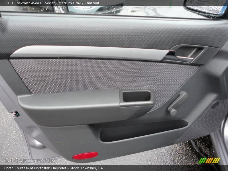 Medium Gray / Charcoal 2011 Chevrolet Aveo LT Sedan