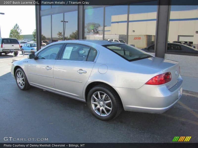 Platinum Metallic / Titanium Gray 2007 Buick Lucerne CXL