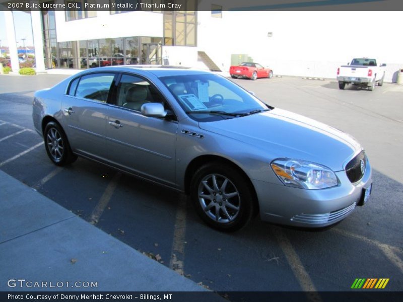 Platinum Metallic / Titanium Gray 2007 Buick Lucerne CXL