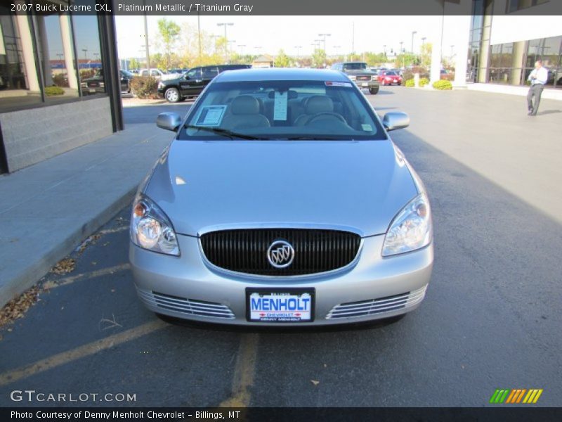 Platinum Metallic / Titanium Gray 2007 Buick Lucerne CXL