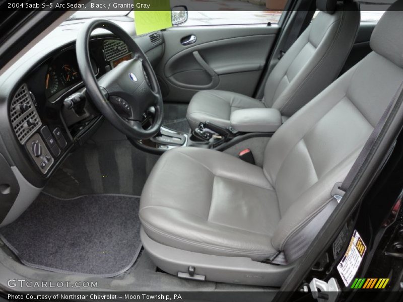  2004 9-5 Arc Sedan Granite Gray Interior