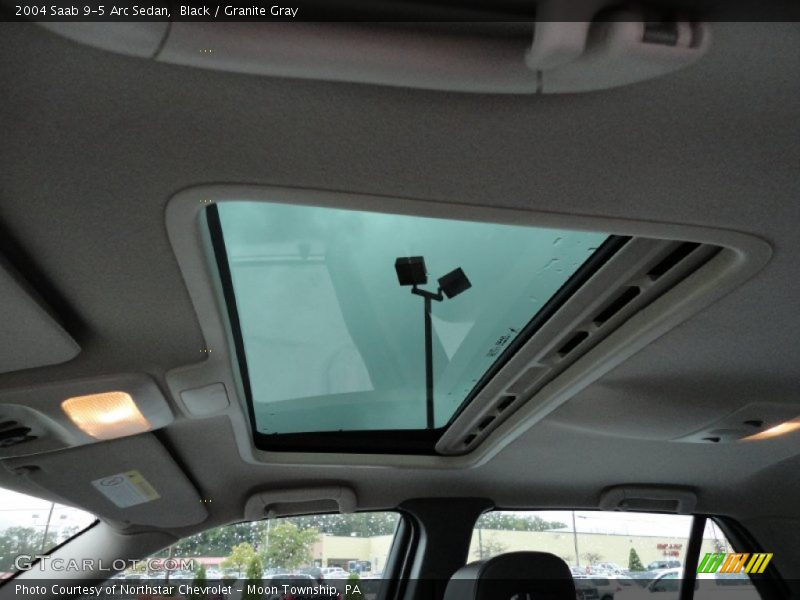 Black / Granite Gray 2004 Saab 9-5 Arc Sedan