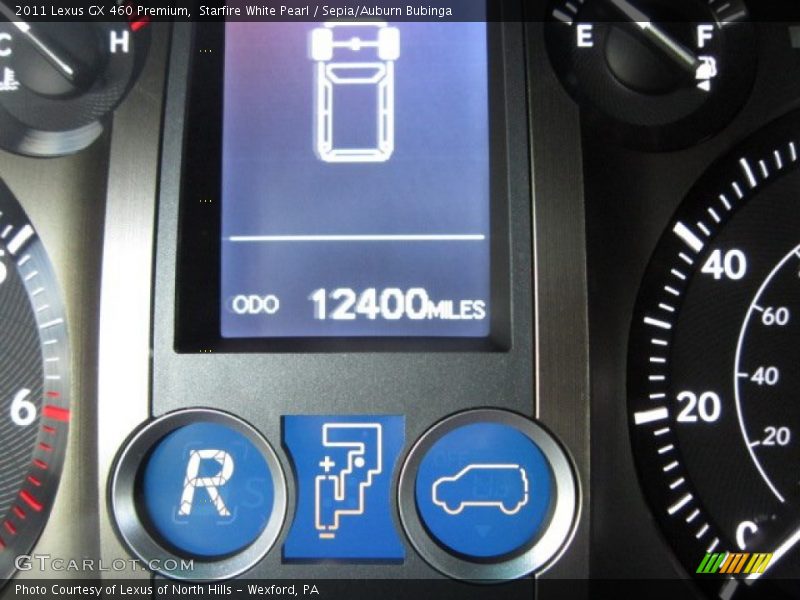 Starfire White Pearl / Sepia/Auburn Bubinga 2011 Lexus GX 460 Premium