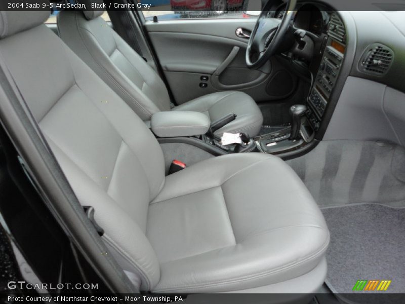 Black / Granite Gray 2004 Saab 9-5 Arc Sedan