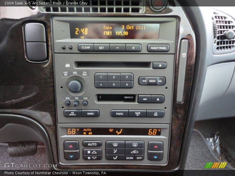 Controls of 2004 9-5 Arc Sedan
