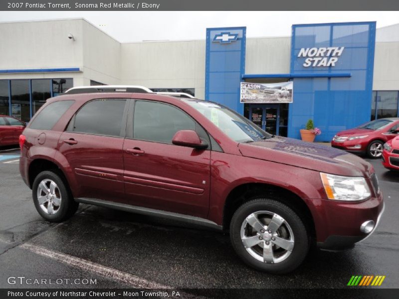 Sonoma Red Metallic / Ebony 2007 Pontiac Torrent