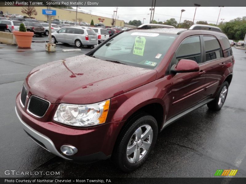 Sonoma Red Metallic / Ebony 2007 Pontiac Torrent