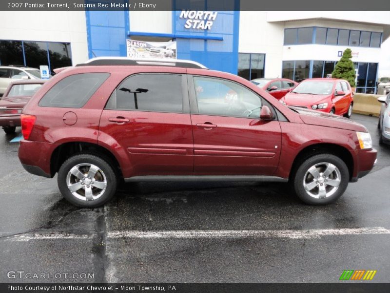 Sonoma Red Metallic / Ebony 2007 Pontiac Torrent