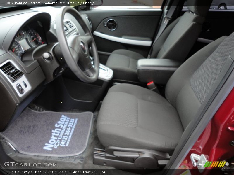 Sonoma Red Metallic / Ebony 2007 Pontiac Torrent