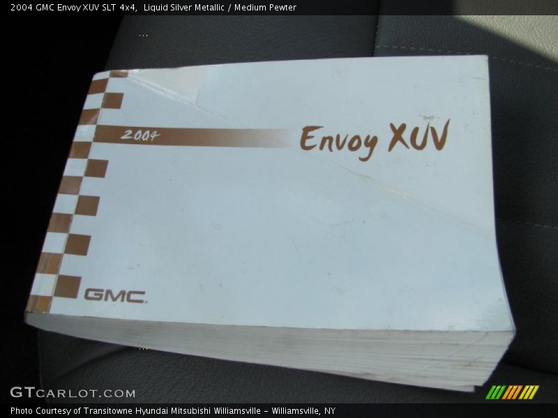 Liquid Silver Metallic / Medium Pewter 2004 GMC Envoy XUV SLT 4x4
