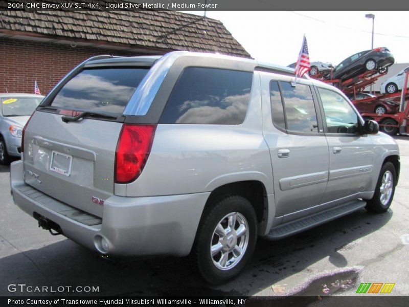 Liquid Silver Metallic / Medium Pewter 2004 GMC Envoy XUV SLT 4x4