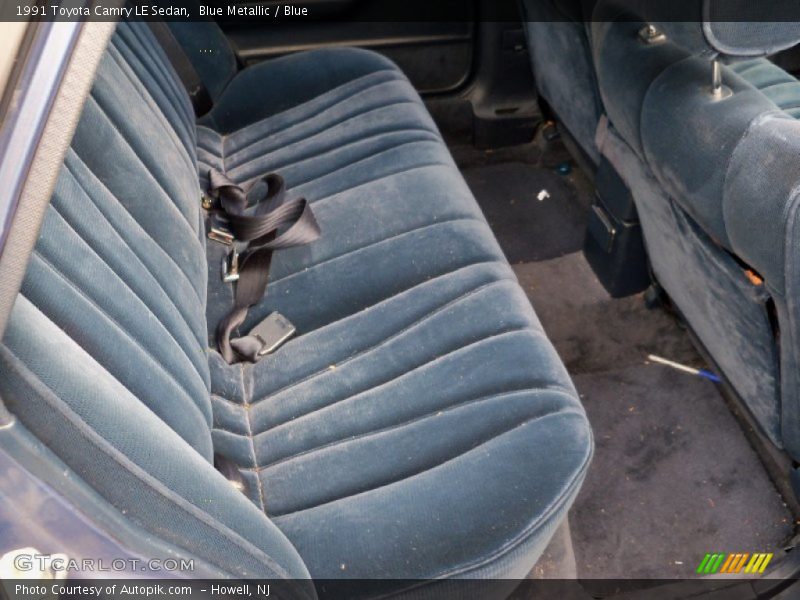 Blue Metallic / Blue 1991 Toyota Camry LE Sedan
