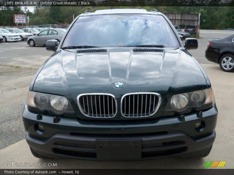 Oxford Green Metallic / Black 2001 BMW X5 4.4i