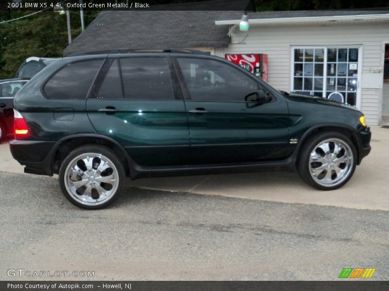 Oxford Green Metallic / Black 2001 BMW X5 4.4i