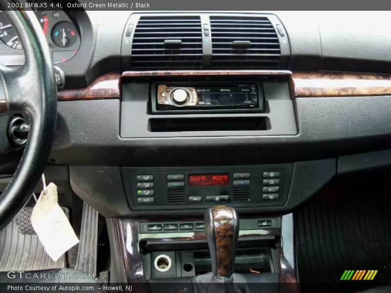 Oxford Green Metallic / Black 2001 BMW X5 4.4i
