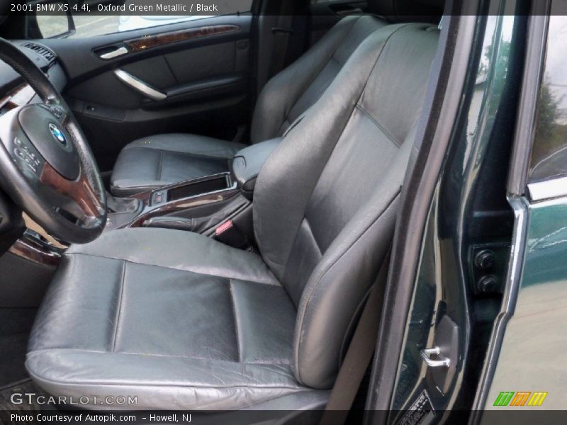 Oxford Green Metallic / Black 2001 BMW X5 4.4i