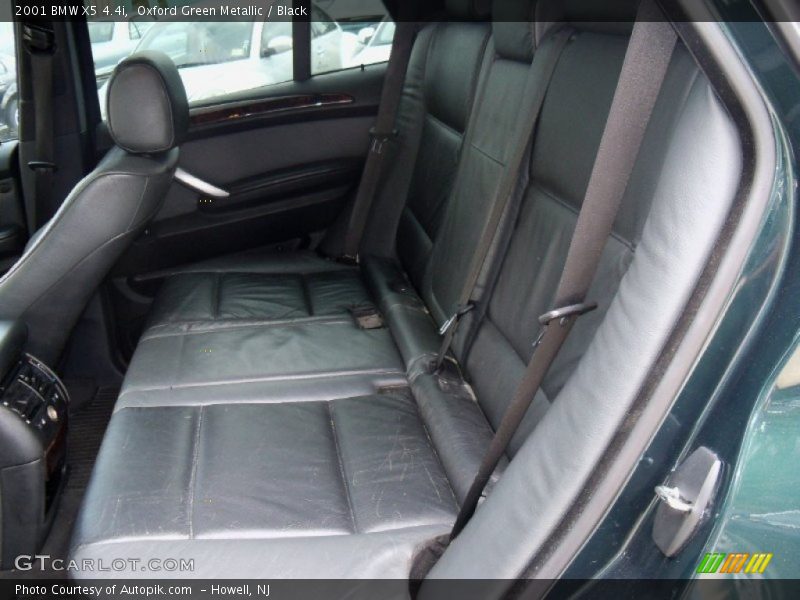 Oxford Green Metallic / Black 2001 BMW X5 4.4i