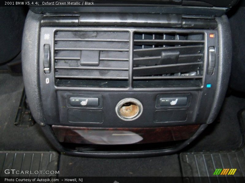 Oxford Green Metallic / Black 2001 BMW X5 4.4i