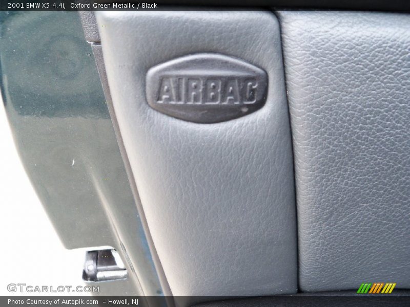 Oxford Green Metallic / Black 2001 BMW X5 4.4i