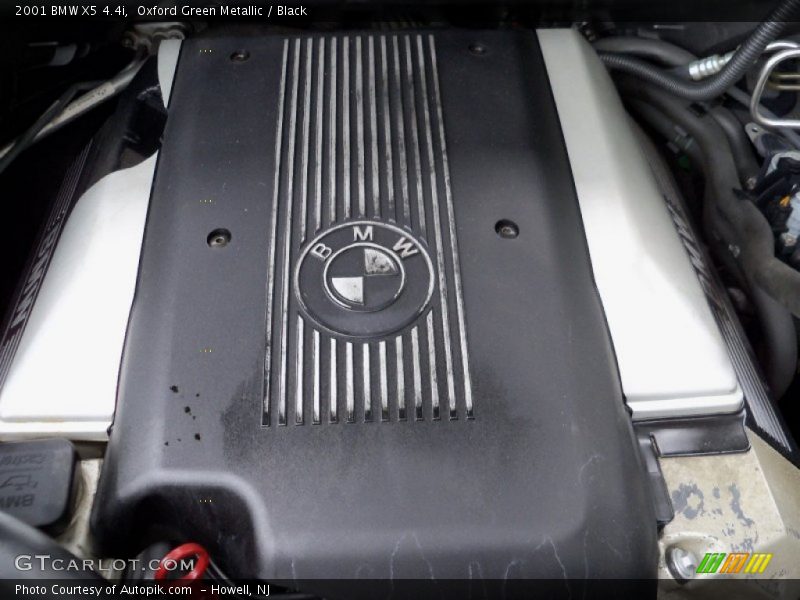 Oxford Green Metallic / Black 2001 BMW X5 4.4i