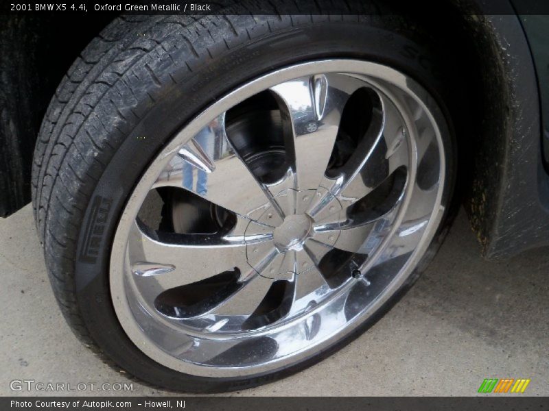 Oxford Green Metallic / Black 2001 BMW X5 4.4i