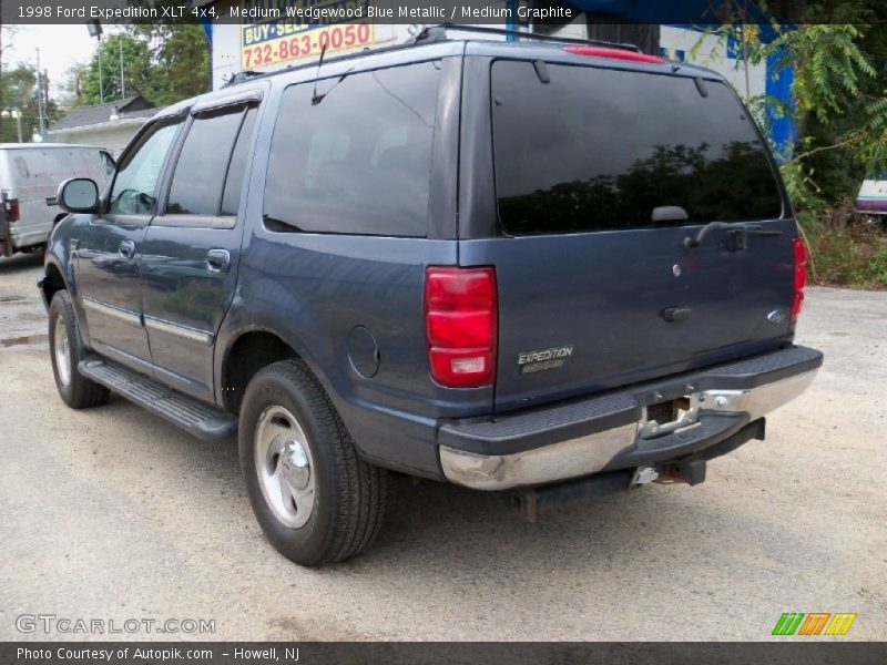Medium Wedgewood Blue Metallic / Medium Graphite 1998 Ford Expedition XLT 4x4