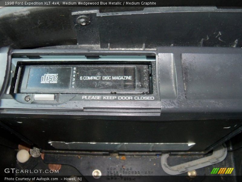 Medium Wedgewood Blue Metallic / Medium Graphite 1998 Ford Expedition XLT 4x4