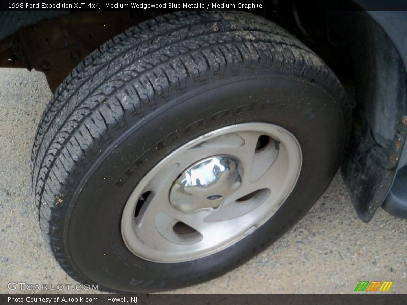 Medium Wedgewood Blue Metallic / Medium Graphite 1998 Ford Expedition XLT 4x4