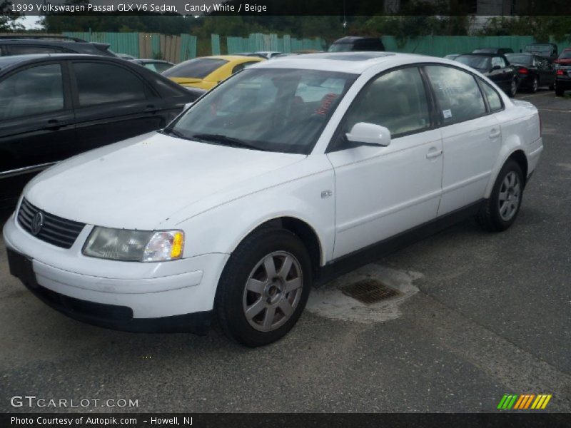 Candy White / Beige 1999 Volkswagen Passat GLX V6 Sedan