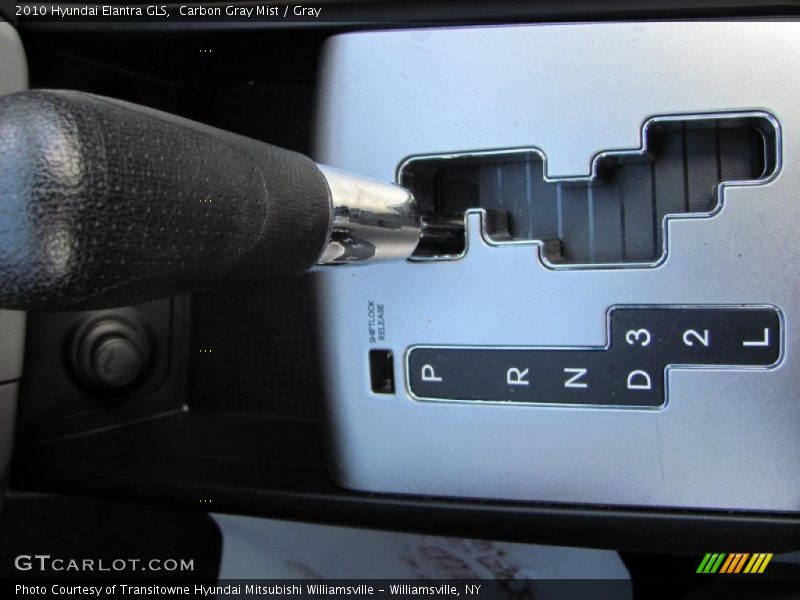 Carbon Gray Mist / Gray 2010 Hyundai Elantra GLS