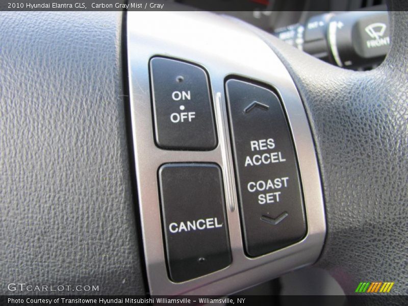 Carbon Gray Mist / Gray 2010 Hyundai Elantra GLS