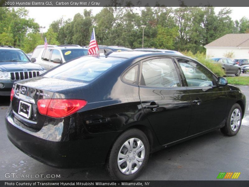 Carbon Gray Mist / Gray 2010 Hyundai Elantra GLS