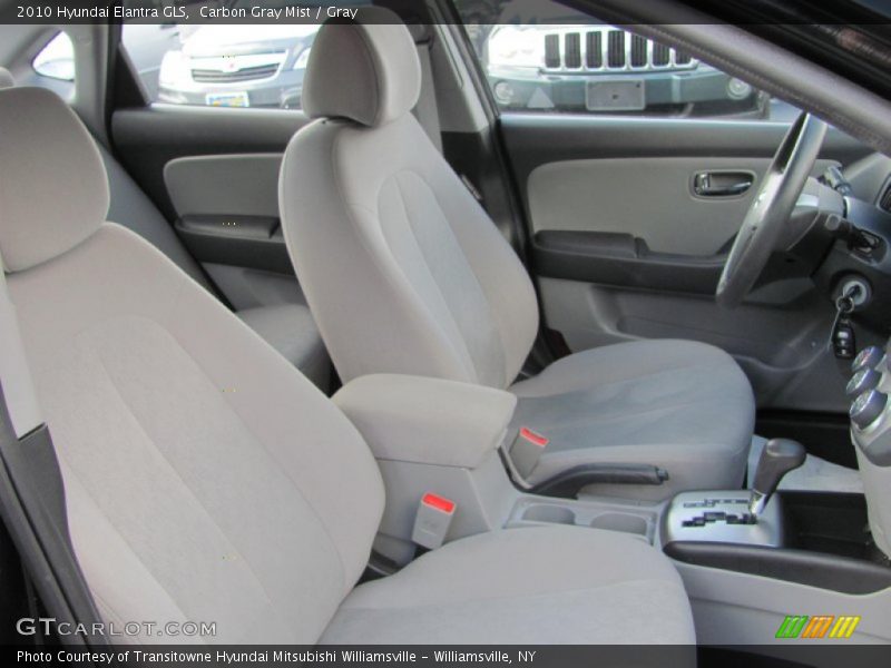 Carbon Gray Mist / Gray 2010 Hyundai Elantra GLS