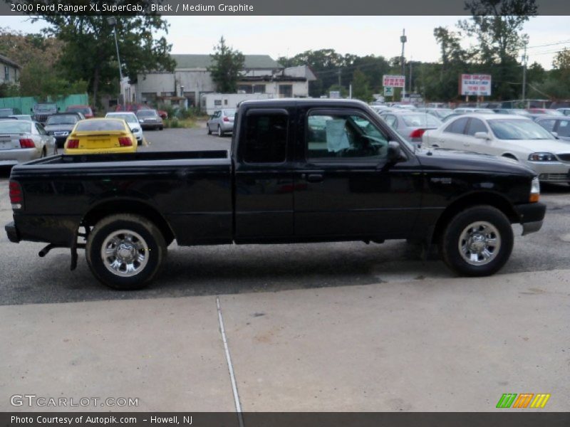 Black / Medium Graphite 2000 Ford Ranger XL SuperCab