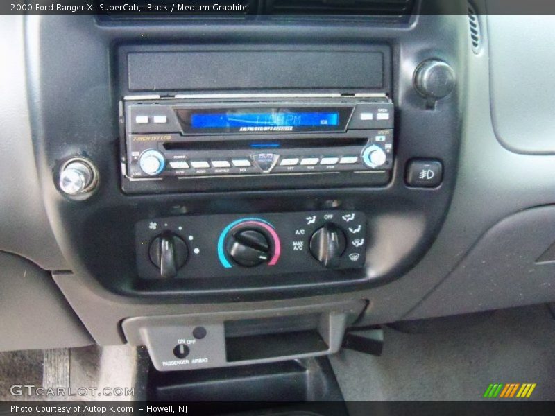 Black / Medium Graphite 2000 Ford Ranger XL SuperCab