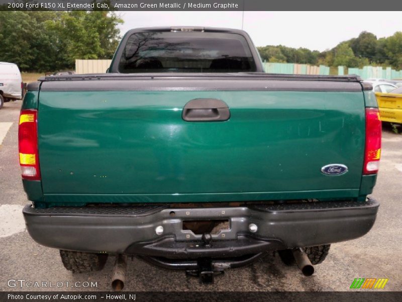 Amazon Green Metallic / Medium Graphite 2000 Ford F150 XL Extended Cab