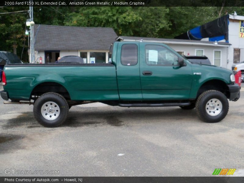  2000 F150 XL Extended Cab Amazon Green Metallic