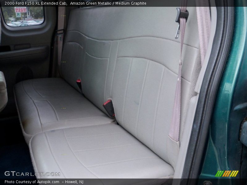 Amazon Green Metallic / Medium Graphite 2000 Ford F150 XL Extended Cab