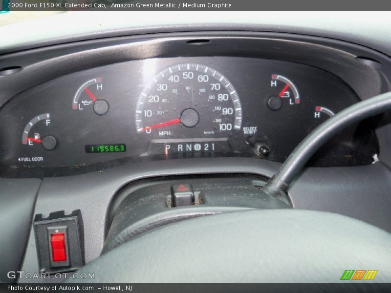  2000 F150 XL Extended Cab XL Extended Cab Gauges