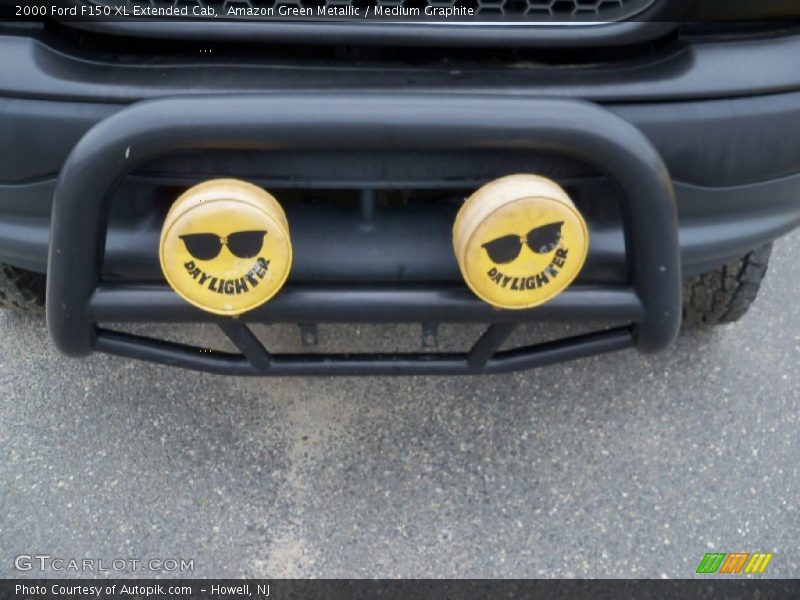 Amazon Green Metallic / Medium Graphite 2000 Ford F150 XL Extended Cab