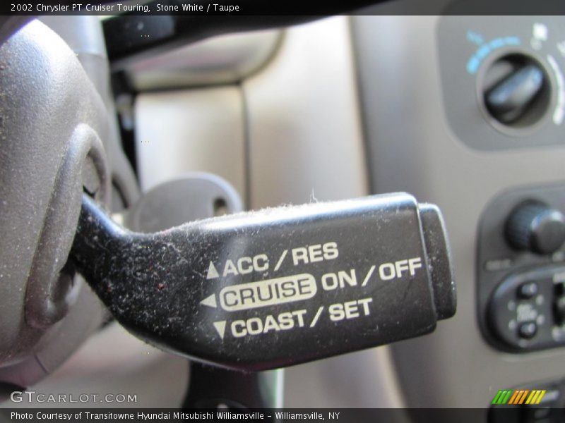 Stone White / Taupe 2002 Chrysler PT Cruiser Touring
